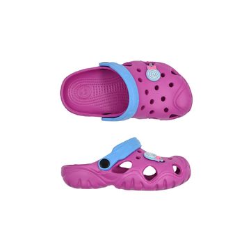 DĚTSKÉ CLOGS FUSHIA/BLUE