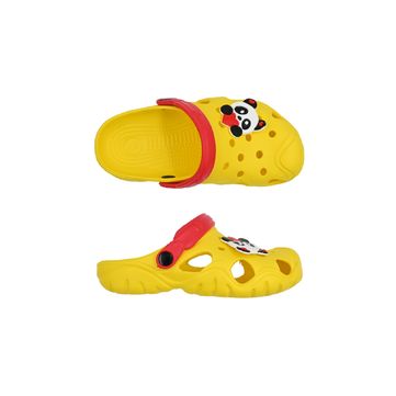DĚTSKÉ CLOGS YELLOW/RED
