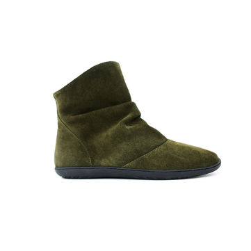 LYON OILED SUEDE KHAKI