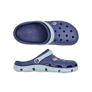 SANDÁLE CLOGS M BLUE/GREY