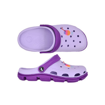 SANDÁLE CLOGS W MAUVE/VIOLET