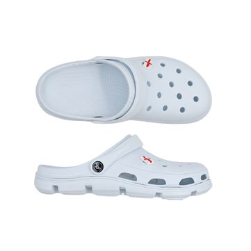 SANDÁLE CLOGS W WHITE/WHITE