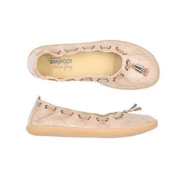 SANTORINI SNAKE PATENT TAUPE